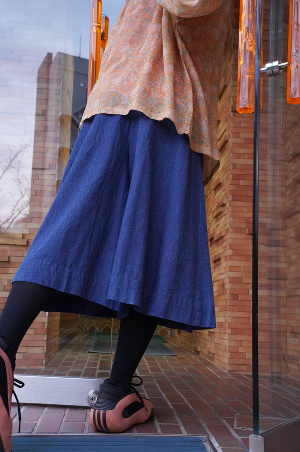 80's "BIS" -Denim Wide Shorts-