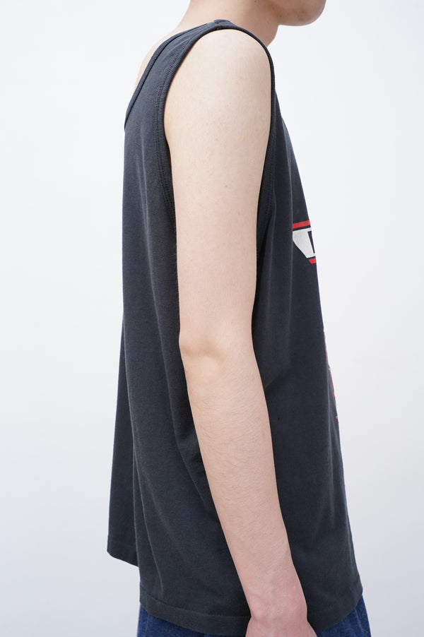 90's "BOOTLEG NIKE" -"AIR JORDAN" Logo Printed Tank Top-