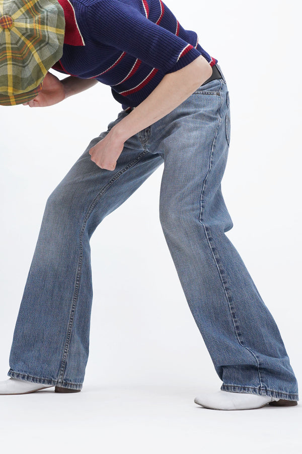"Levi's" -"527" Low Boot Cut Denim Pants-