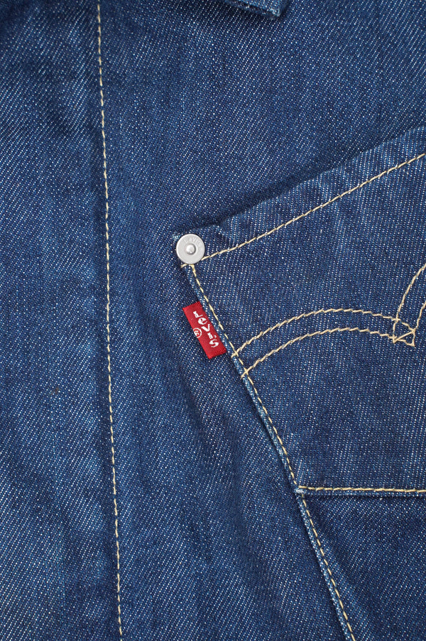 2000's EURO "Levi's ENGINEERED JEANS" -Denim Zip Jacket-
