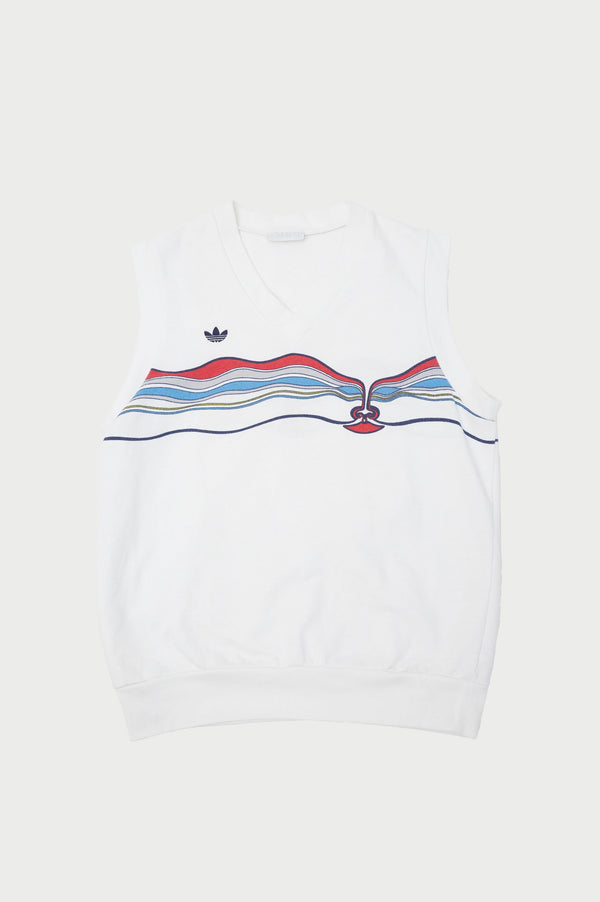 80's "adidas" -"Ivan Lendl The Face" V/N N/S Sweat-