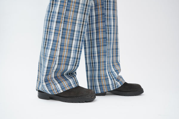 70's "Levi's" -"546" Check Pattern Flare Pants-