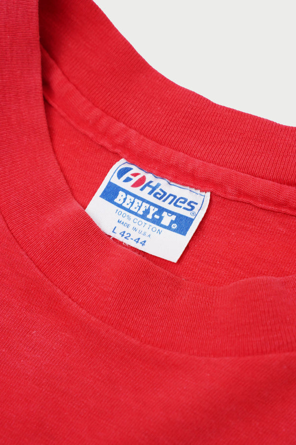 90's "Hanes" -"BUDDY" Printed S/S Tee-