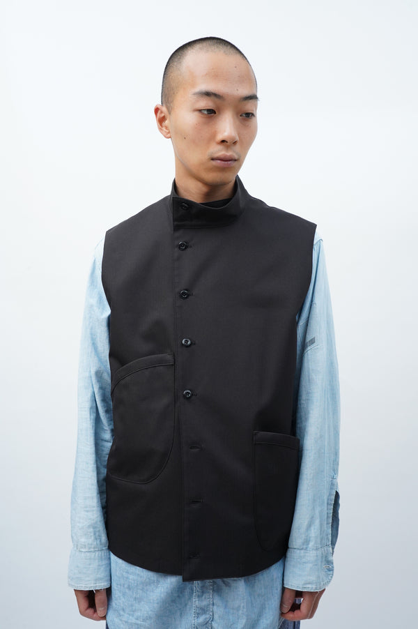 – Two pocket Asymmetrical vest –