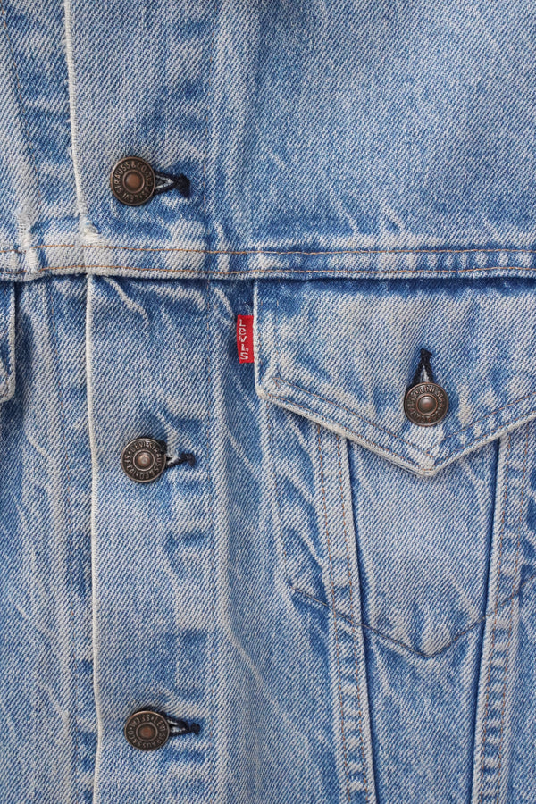 80's "Levi's" -70506 Denim Trucker Jacket-