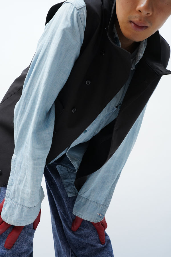 – Two pocket Asymmetrical vest –