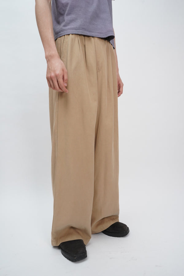 "UNKNOWN" -Two Tuck Baggy Pants-