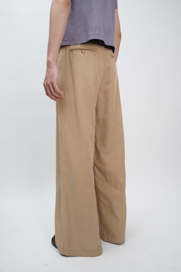 "UNKNOWN" -Two Tuck Baggy Pants-