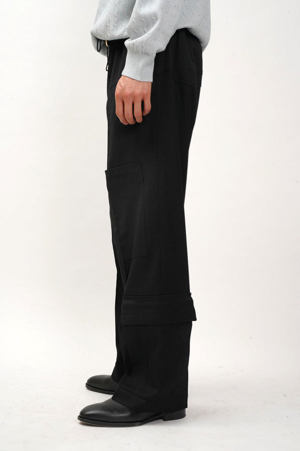 "VERSACE" -Design Wool Pants-