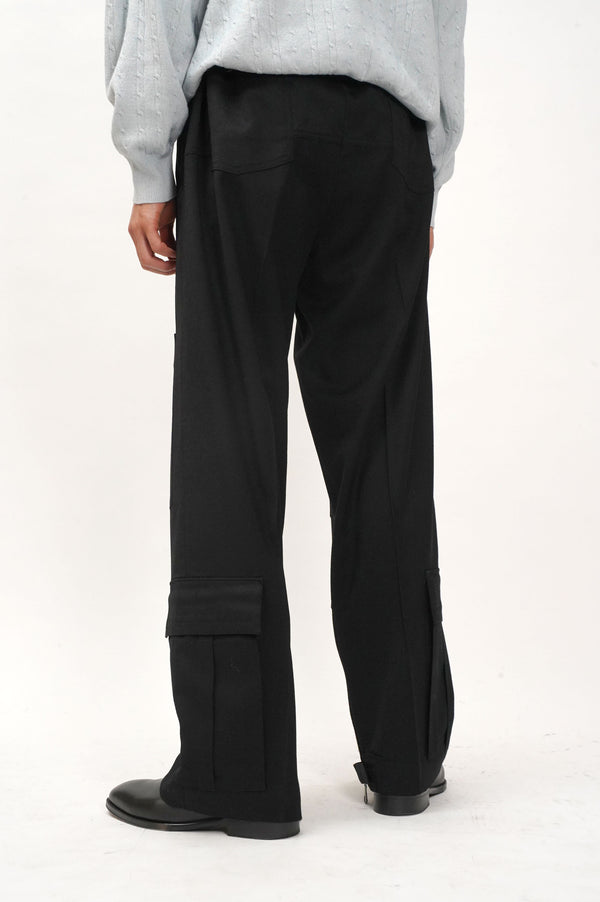 "VERSACE" -Design Wool Pants-