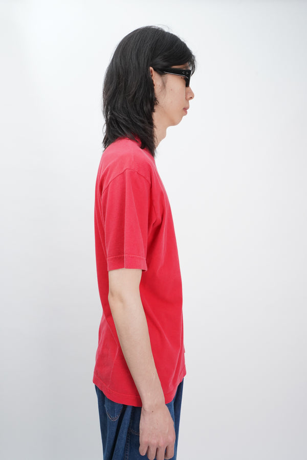 90's "UNITED COLOR OF BENETTON" -Circle Logo Print S/S Tee-