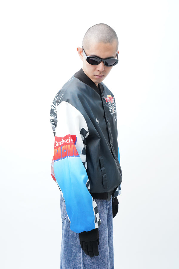 90's "CHALK LINE" -"BUDWEISER" Stadium Jacket-