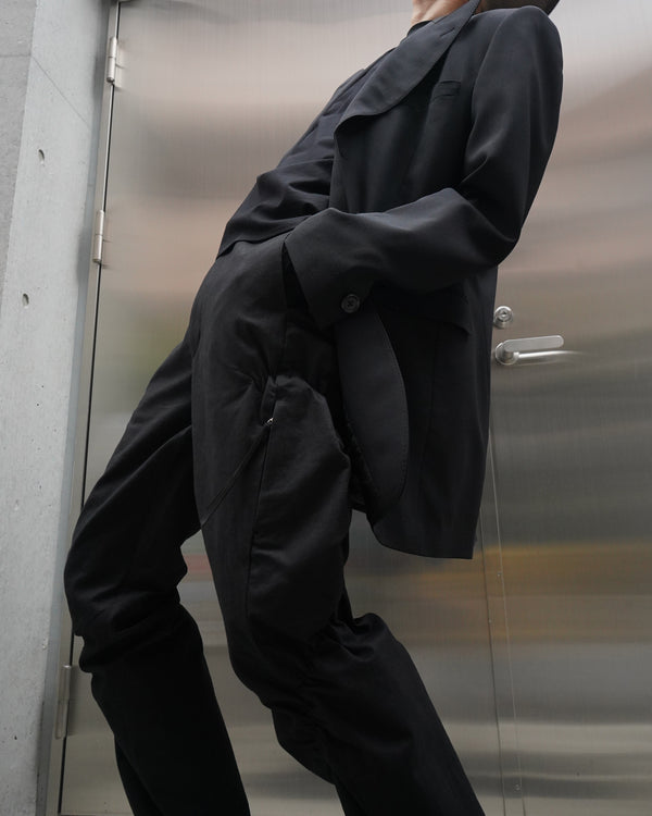 -Shirring Pants-