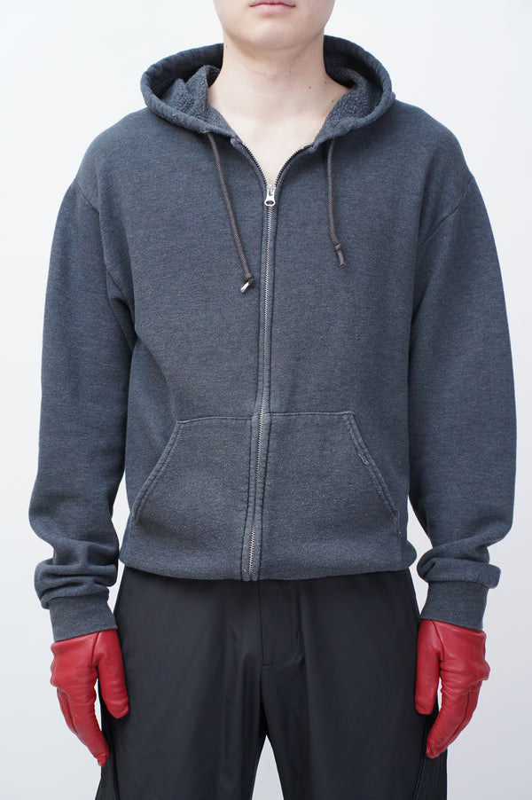 "UNKNOWN" -Sweat Zip Hoodie-