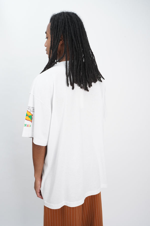 80's "UNKNOWN" -"GRENADA" Print S/S Tee-