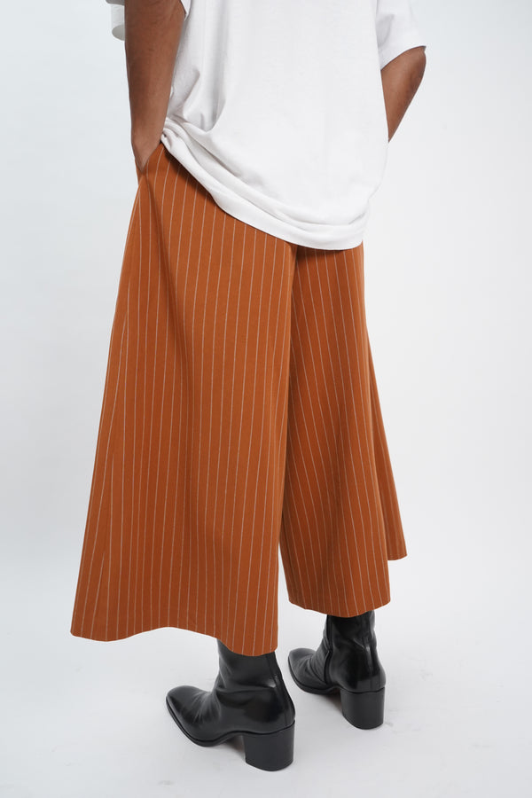 "UNKNOWN" -Stripe Baggy Pants-