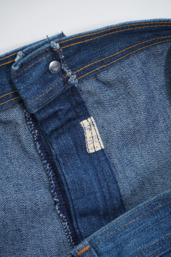 70's "Wrangler" -Wide Flare Denim Pants-