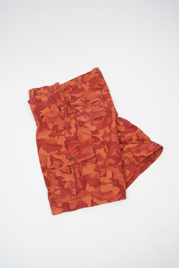 "Levi's" -Camouflage Pattern Cargo Shorts-