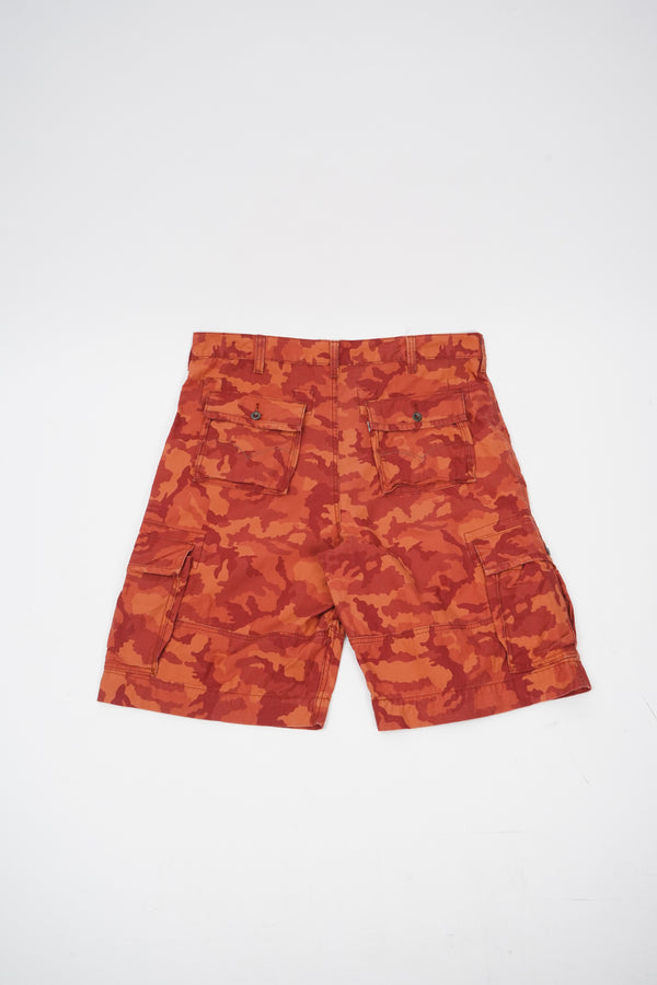 "Levi's" -Camouflage Pattern Cargo Shorts-