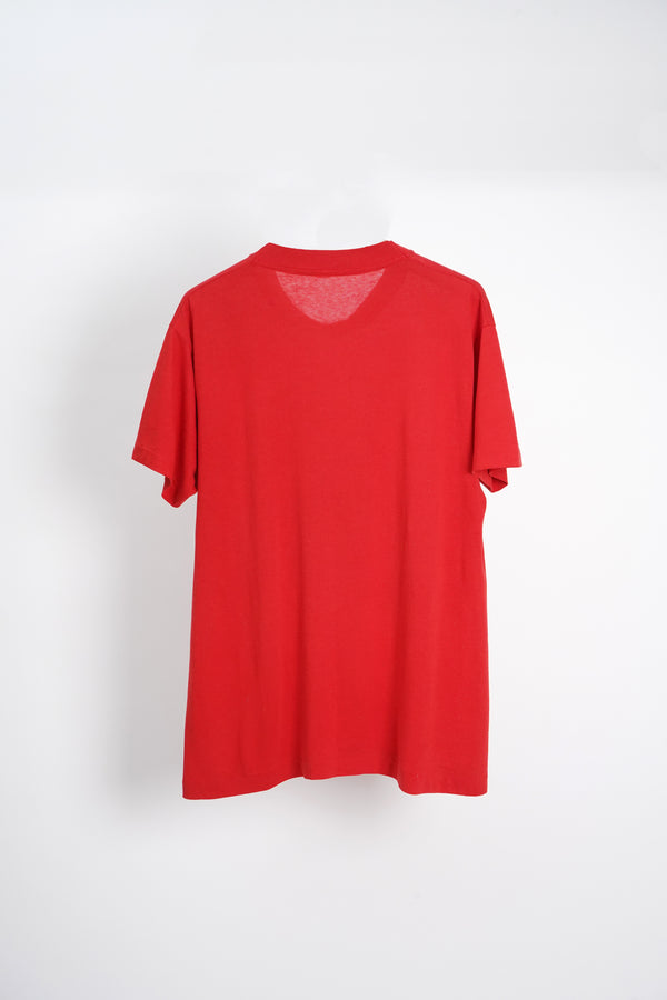 80's "UNKNOWN" -"Selassie/Garvey" Print S/S Tee-