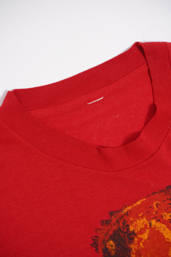 80's "UNKNOWN" -"Selassie/Garvey" Print S/S Tee-