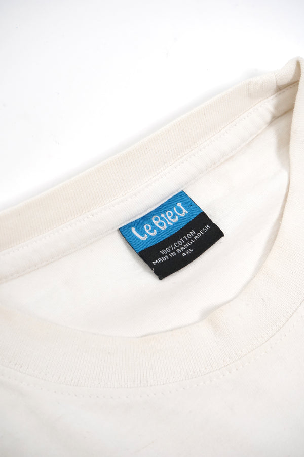 "Le Bleu" -"B.I.G." Print L/S Tee-