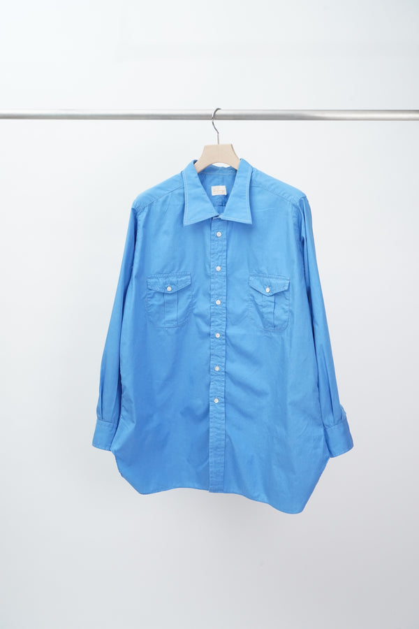 60's "G.George SHIRTMAKERS" -L/S Work Shirts-
