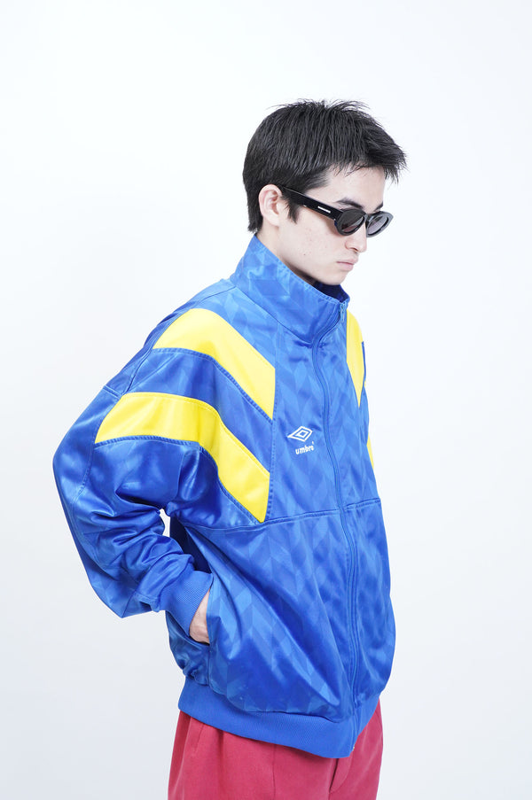 80's "UMBRO" -Poly Track Jacket-