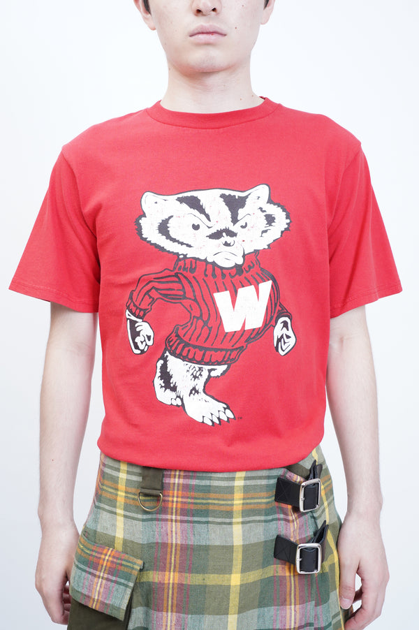 90's "JANSPORT" -Wisconcin Printed S/S Tee-