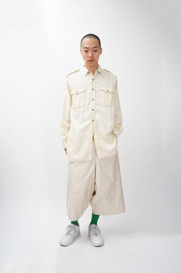 50's "camhiretta" -Wool L/S Shirts-