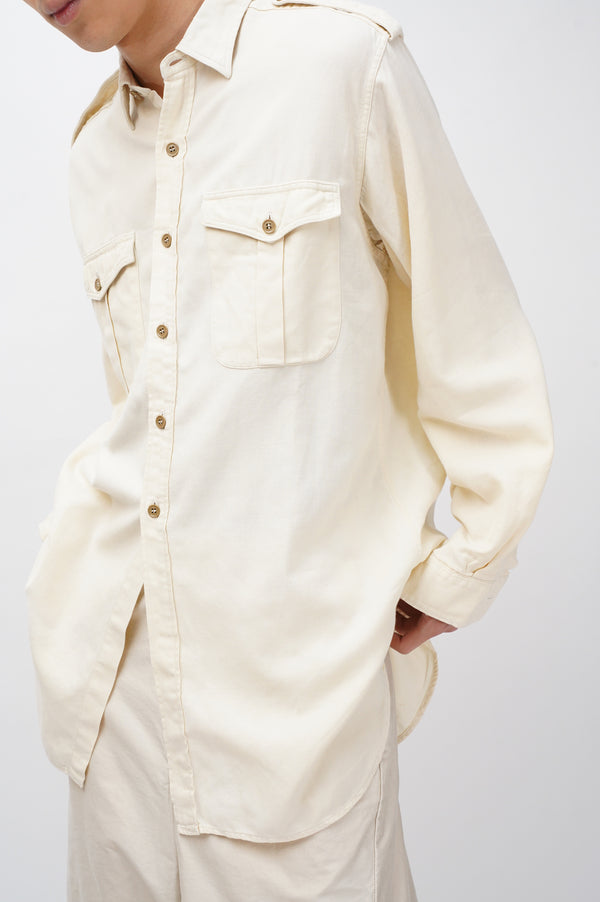 50's "camhiretta" -Wool L/S Shirts-