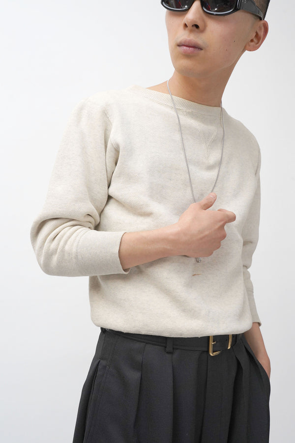 50's "UNKNOWN" -Both V Sweat Sweater-