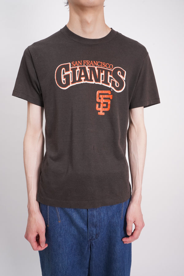 80's "SAN FRANCISCO GIANTS" -Logo Print S/S Tee-