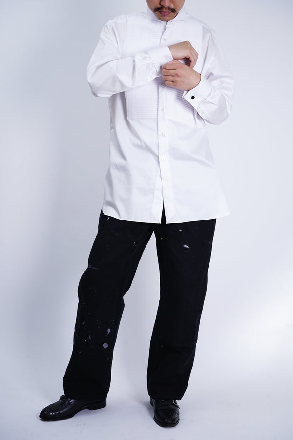Black -Wing collar shirt-