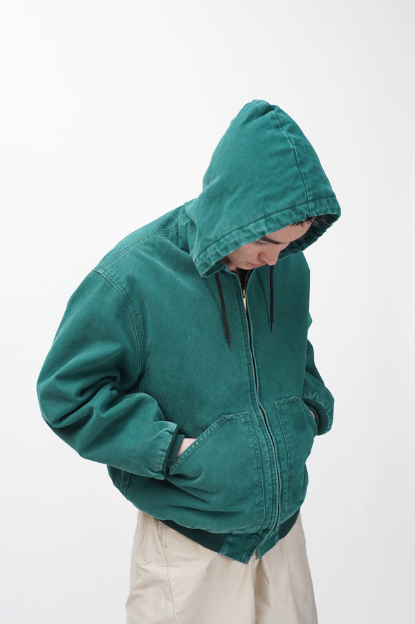 90's "UNKNOWN" -Duck Zip Parka-