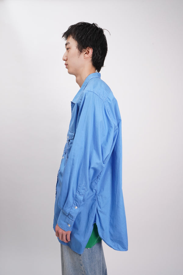 60's "G.George SHIRTMAKERS" -L/S Work Shirts-