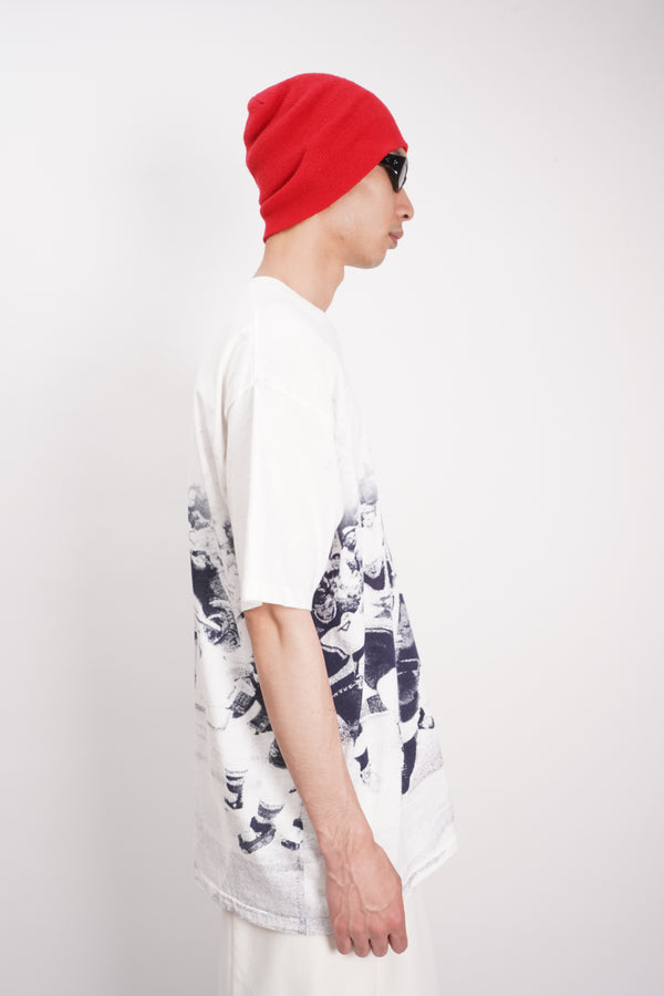 90's "New York Rangers" -All Over Print S/S Tee-