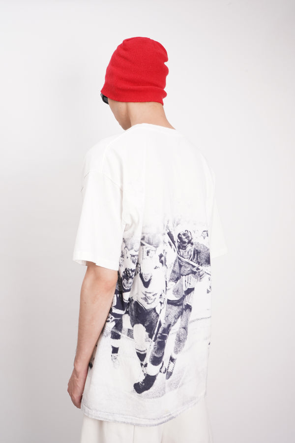 90's "New York Rangers" -All Over Print S/S Tee-