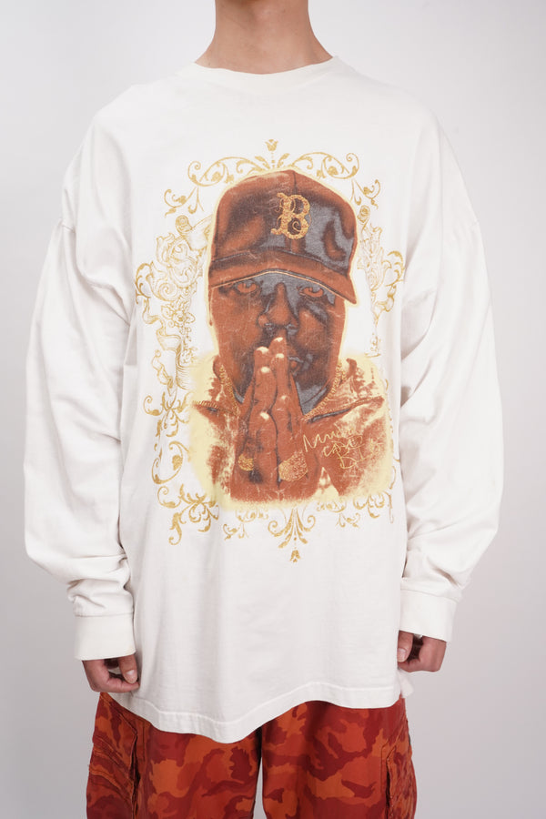 "Le Bleu" -"B.I.G." Print L/S Tee-