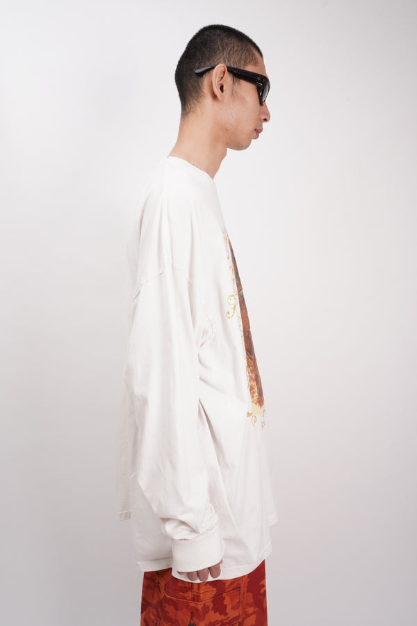 "Le Bleu" -"B.I.G." Print L/S Tee-