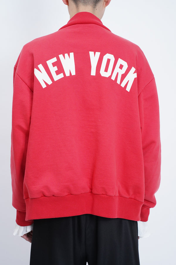 90's "CAMBER" -"NEW YORK YANKEES" Thermal Liner Sweat Studium Jacket-