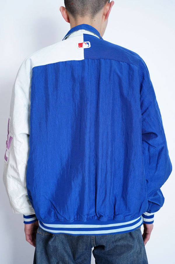 90's "STARTER" -"LOS ANGELS DODGERS" Padded Studium Jacket (W/COLLAR)-