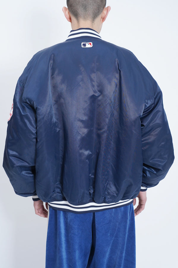 90's "STARTER" -"NEW YORK YANKEES" Padded Studium Jacket-