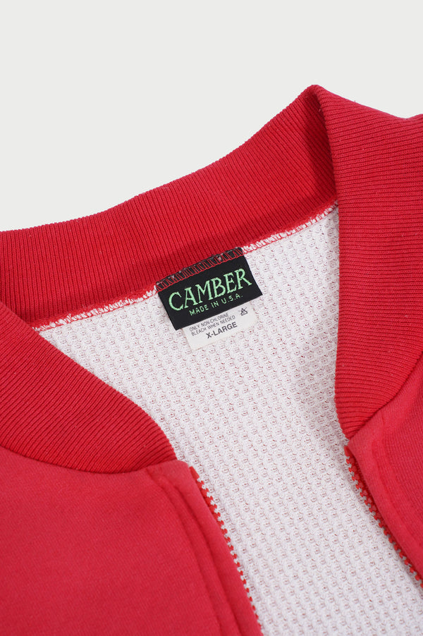 90's "CAMBER" -"NEW YORK YANKEES" Thermal Liner Sweat Studium Jacket-