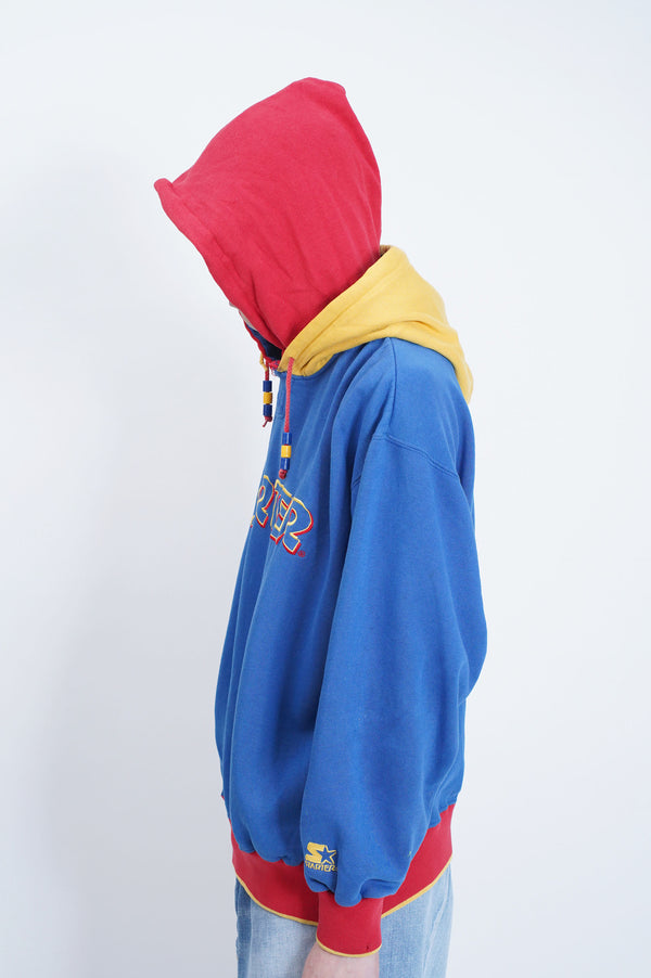 90's "STARTER" -Layered Sweat Hoodie-