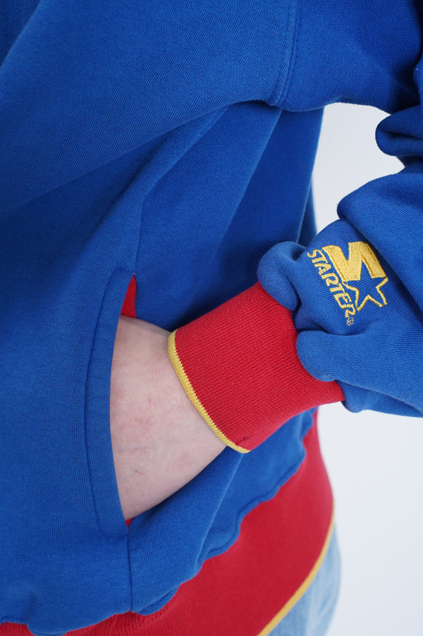 90's "STARTER" -Layered Sweat Hoodie-