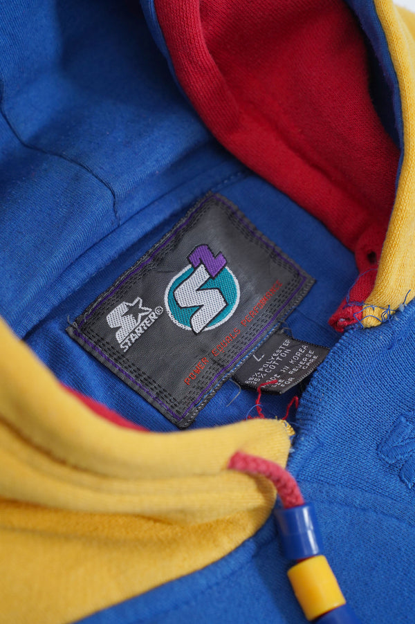 90's "STARTER" -Layered Sweat Hoodie-