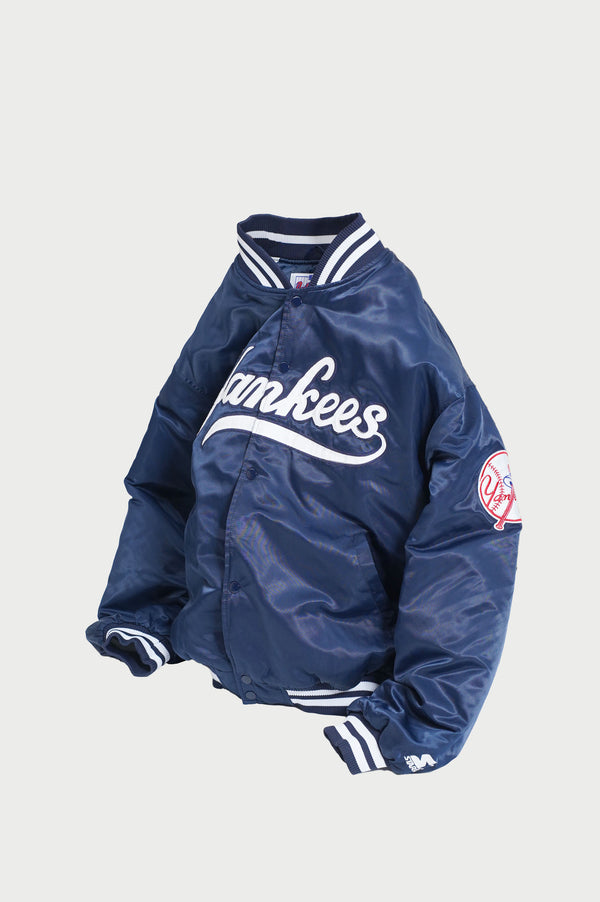 90's "STARTER" -"NEW YORK YANKEES" Padded Studium Jacket-