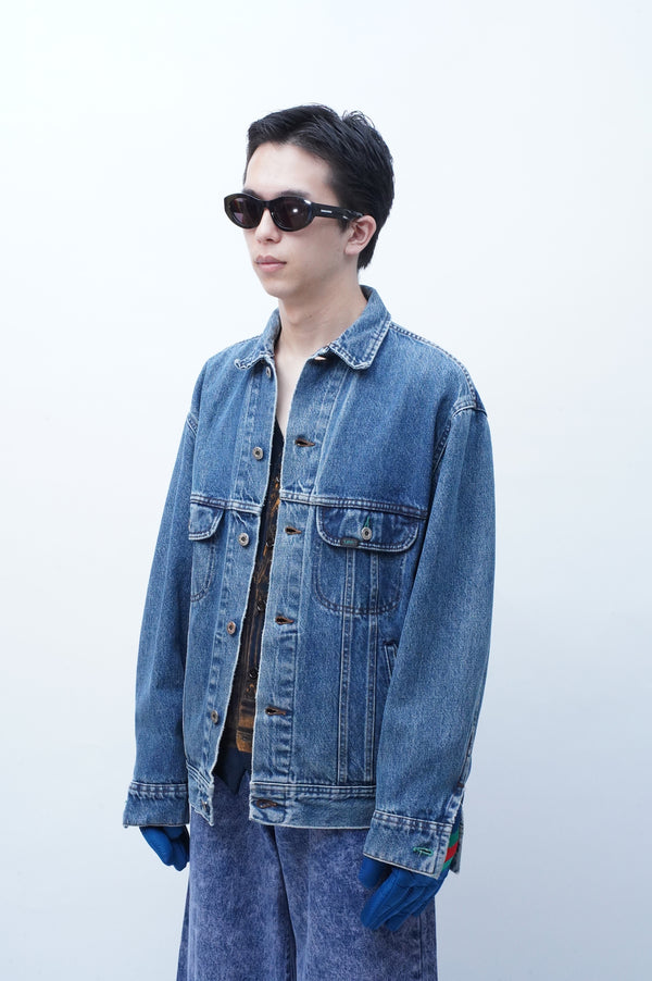 90's "LEE" -Denim Trucker Jacket-
