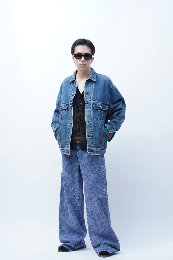 90's "LEE" -Denim Trucker Jacket-